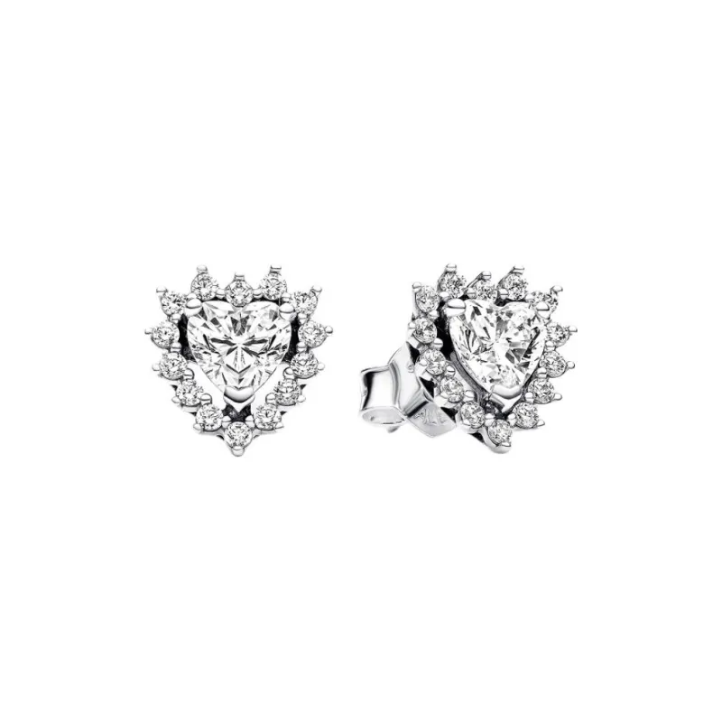 Pandora   Stud Earrings Women's Silver-0