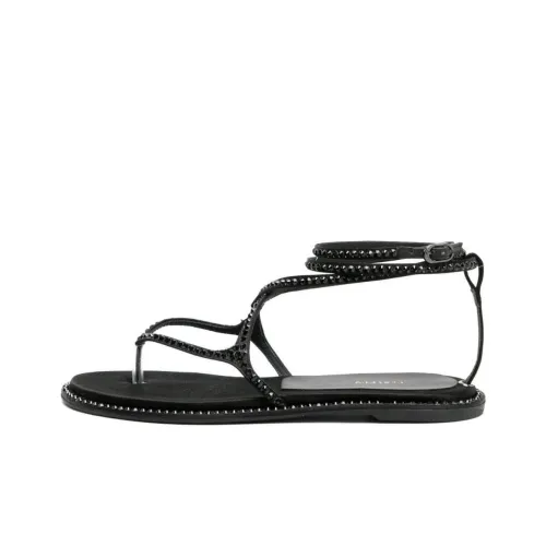 Le Silla Belen Crystal-embellished Flat Sandals