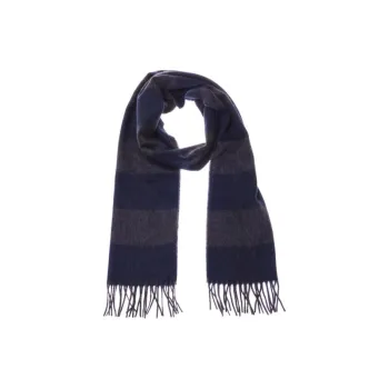 Lanvin Knit Scarves Men's Dark Blue