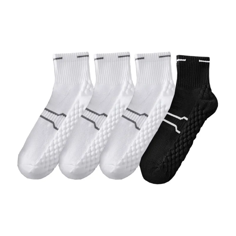BEAR UNION Mid Calf Socks Unisex 4 Pack-6