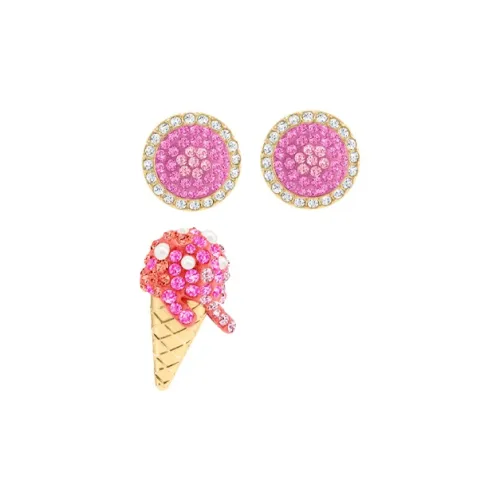 Swarovski Stud Earrings Women's Multicolor