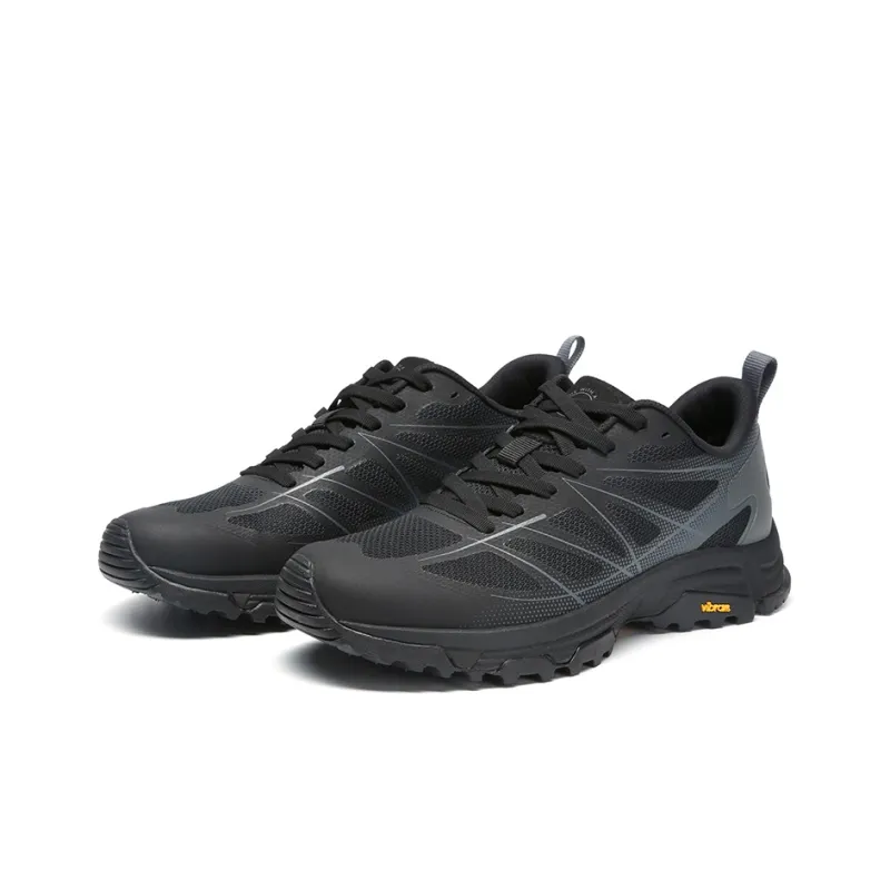Satchi Cushioned Breathable Slip Resistant Low Top Casual Shoes Men's Black 4CM-2