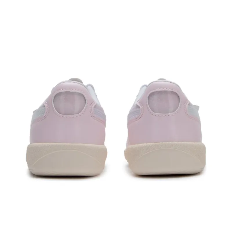 PUMA Palermo Slip-Resistant Cushioning Low-Top Skateboard Shoes Women's Pink White-3