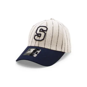 STARTER Polyester Cotton Viscose Baseball Caps Unisex Blue