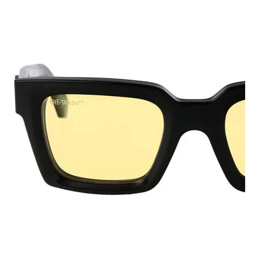 OFF WHITE Square frame Clip on Glasses-2