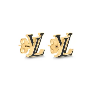 LOUIS VUITTON M01722 Lv Iconic Enamel Earrings