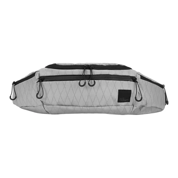 Jack Wolfskin Polyester Crossbody Bag Fanny Pack Regular Unisex Downpour Gray-0