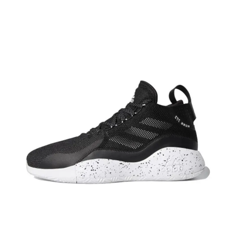 D Rose 773 Adidas 2020 'Black White'-0