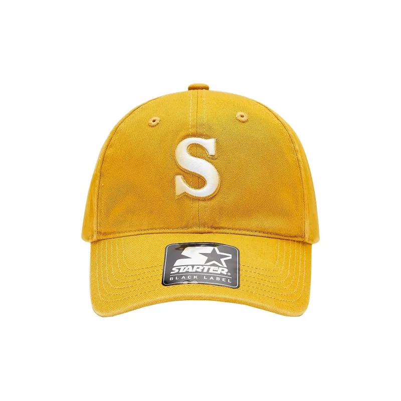 STARTER Cotton Baseball Caps Unisex Yellow-1
