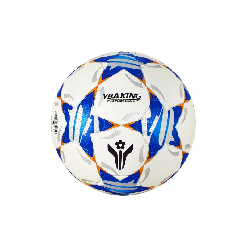 WADE x YBAKING Size 5 Ball Soccer TPU Seamless Thermal bonding Unisex Black White-15