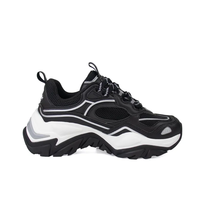 STANAIR Chunky Sneakers Women's Low Top Gray/White/Pink-13
