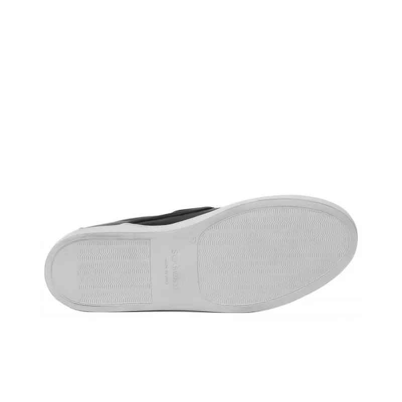 SCAROSSO Filippo Round Toe Slip On Sneakers-4