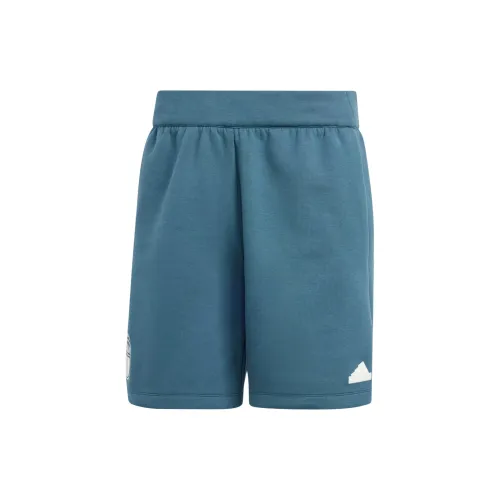 Adidas Italy Soccer Bottoms Men Gray Green