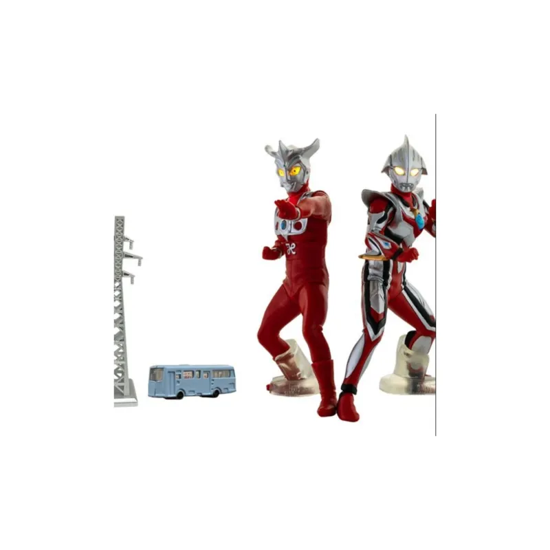 BANDAI Ultraman Character Ultimate Sparkling Collection Bandai Ultraman 04&05&06 13cm Scale Figures-3