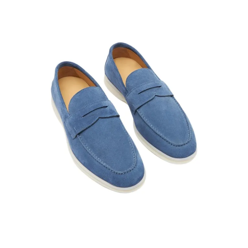 SCAROSSO Luciano Almond Toe Loafers-2
