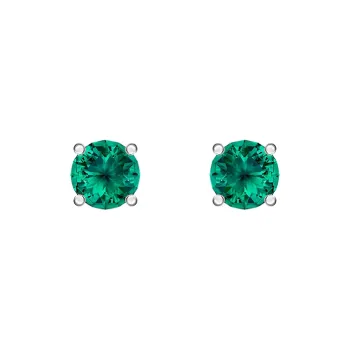 Swarovski Attract Rhodium Plated Stud Earrings Women's
