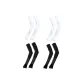 White Finger Rings (2-Piece Set)+Black Finger Rings (2-Piece Set)