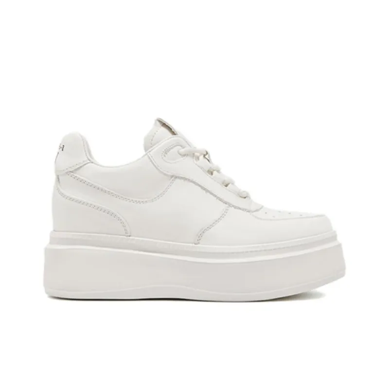 SENSE 1991 Anti-Slip Wear-Resistant Lightweight Breathable Low-Top Skateboard Shoes Unisex White-2