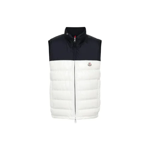 Moncler Vests Men White