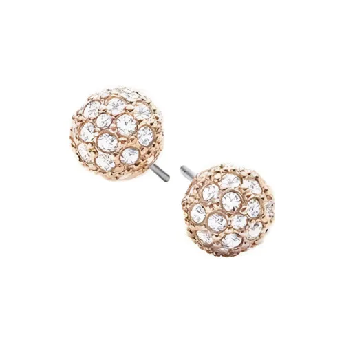 Swarovski Metal Stud Earrings Women's