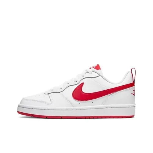 Nike Court Borough Low 2 White Red GS