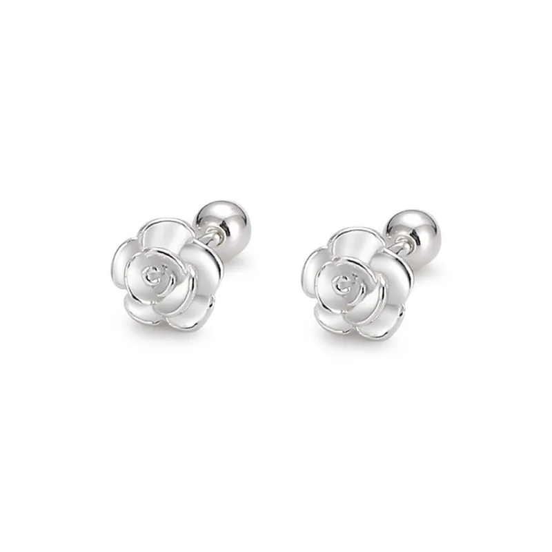 PIARA Stud Earrings Women's Silver-0