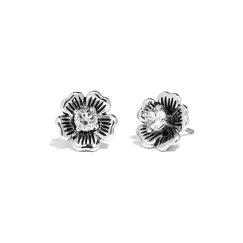 COACH Stud Earrings Women's Silver-0