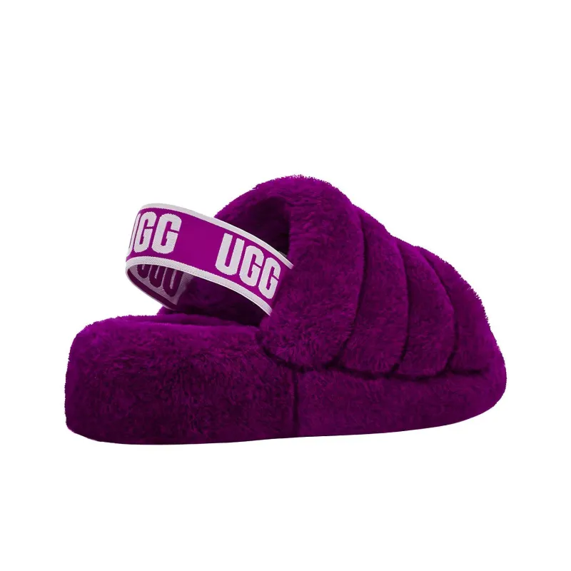 UGG Fluff Yeah Slide Berrylicious Women's-4