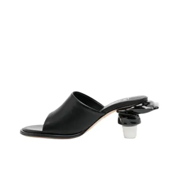 Maison MIHARA YASUHIRO Toothpaste 65mm Leather Mules