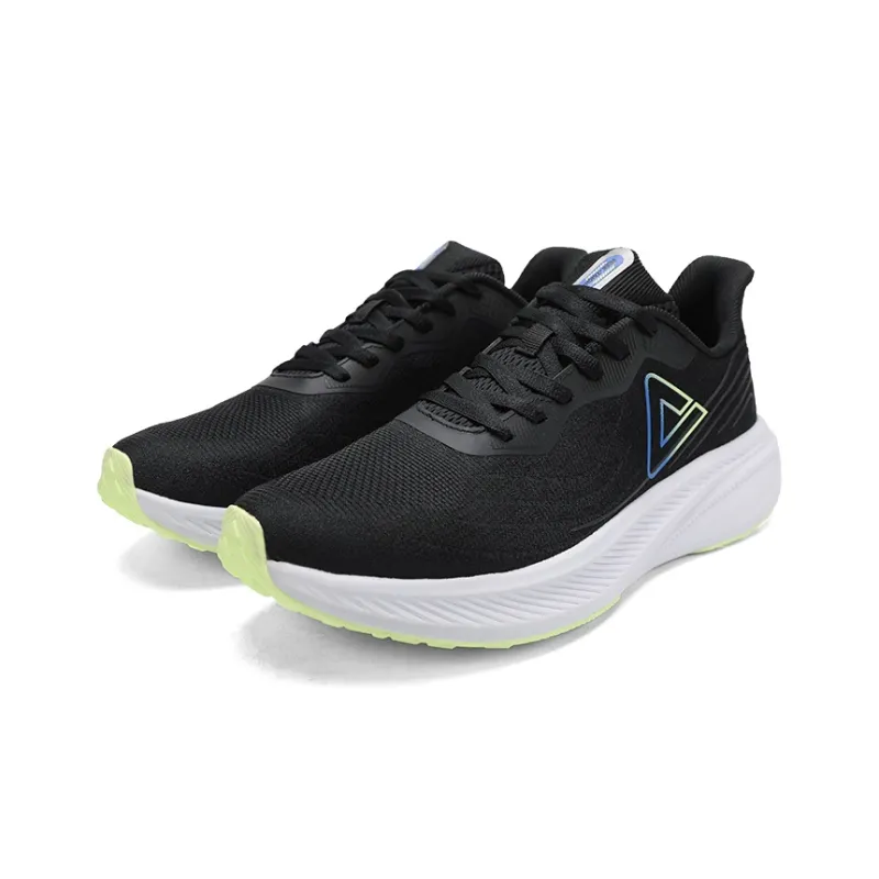 PEAK Cushioning Anti Slip And Wear Resistant Low Top Running Shoes Men's Black Baymax-2