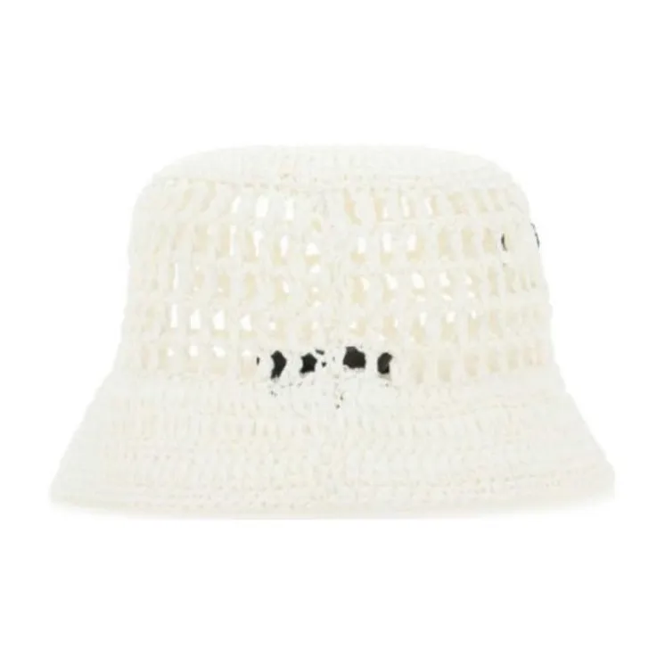 PRADA Raffia Bucket Hat-2