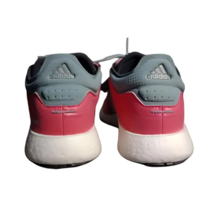 Adidas Rocket Boost Anti Slip Wear Resistant Low Top Running Shoes Women's Red-4
