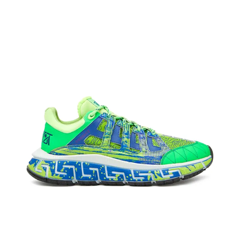 VERSACE Trigreca Green Blue-1