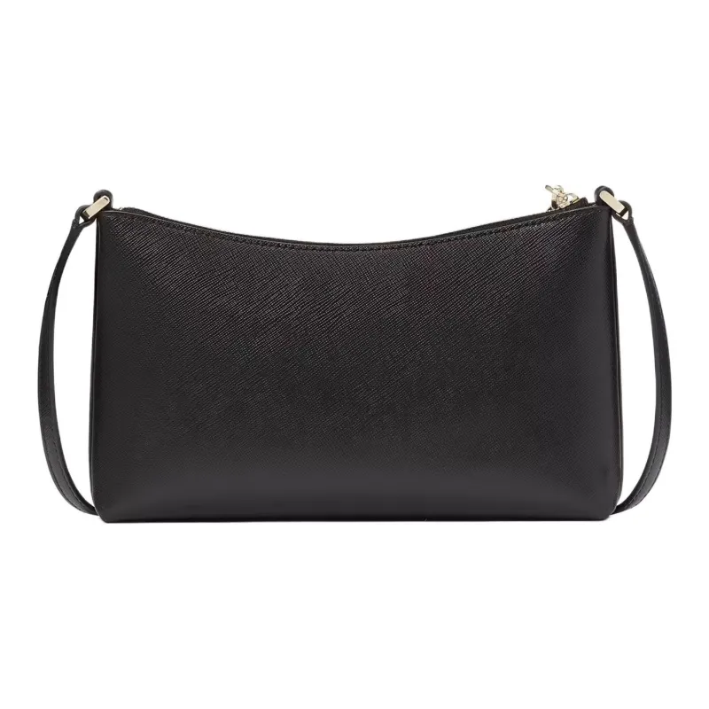 Kate Spade Saffiano Leather Shoulder Bag Crossbody Bag Women's Black-2