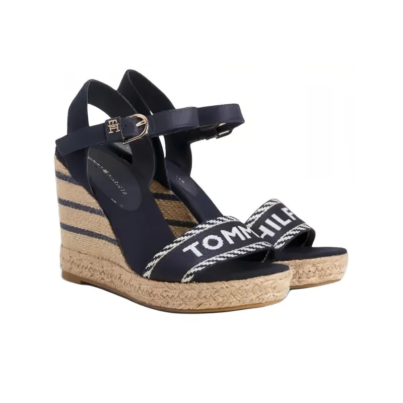 Tommy Hilfiger Strap-detail Leather Espadrilles-2