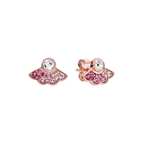 Pandora Stud Earrings Women's Pink