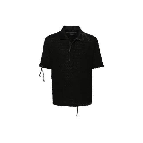 ANDERSSON BELL Polo Shirts Men Black