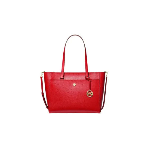 MICHAEL KORS Maisie Leather Combo Bag stayhomewithbags Bag Shopping Bag Shoulder Bag Handbag Large Size Women's Bright Red