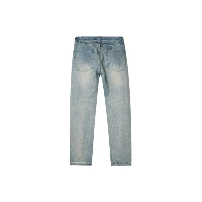 Slamble Jeans Unisex Washed Denim-1