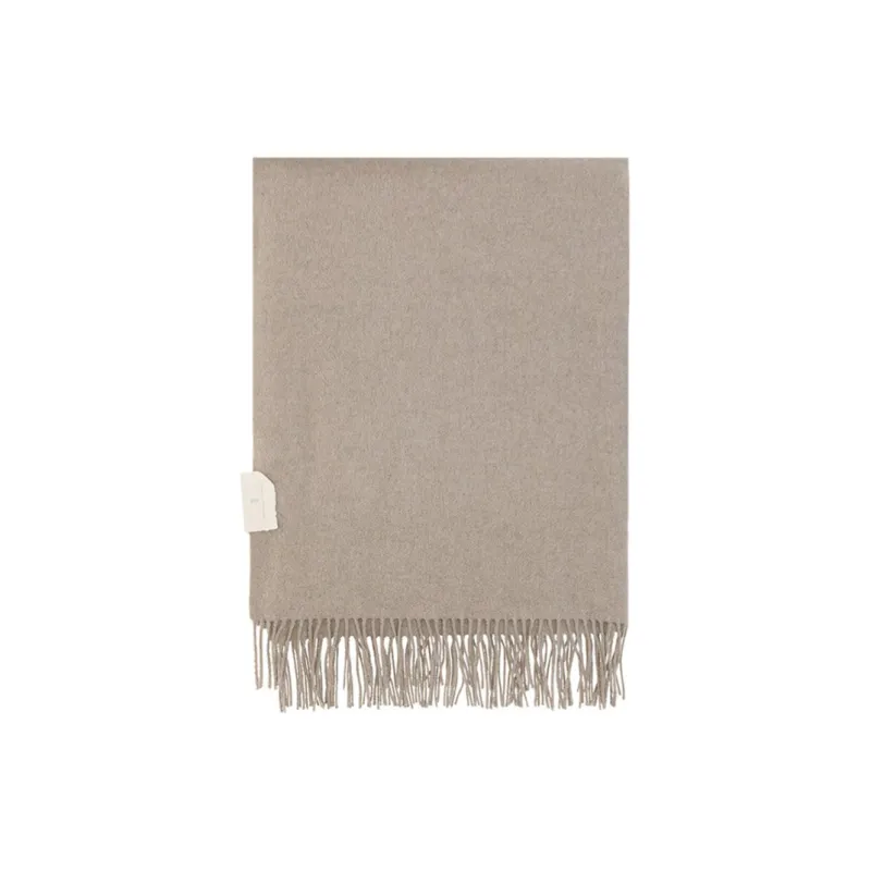 Brunello Cucinelli Knit Scarves Women's Beige-0