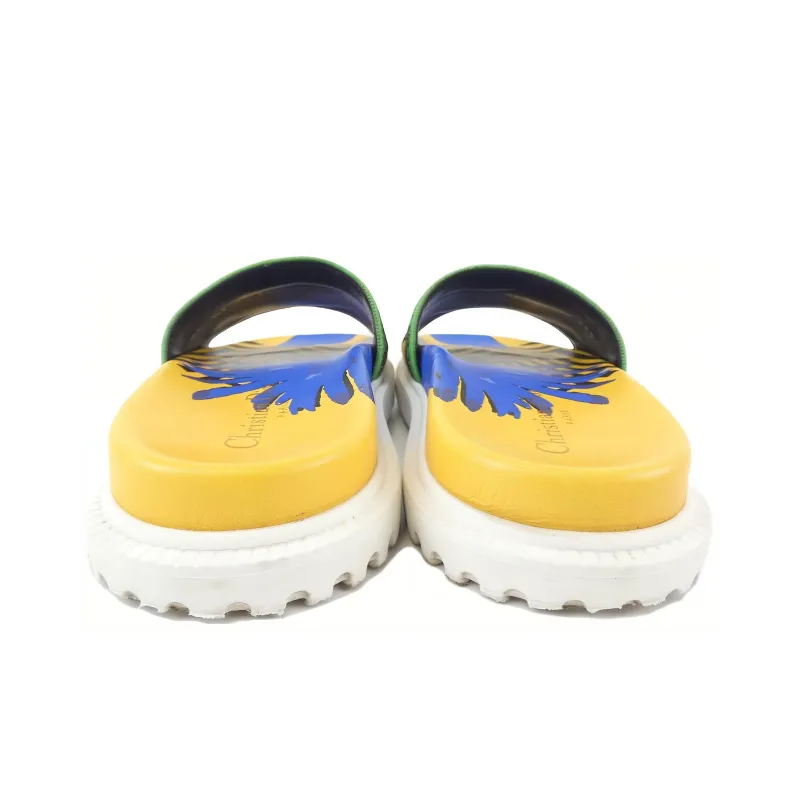 DIOR Dway EVA Slide Slippers Women's Yellow-4