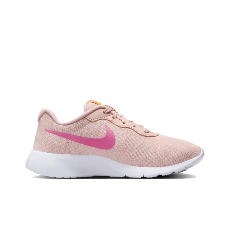 Nike Tanjun EasyOn Slip Resistant Low Top Kids' Running Shoes Pink Teenagers-1