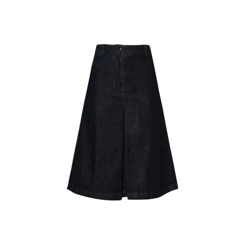 DRIES VAN NOTEN Casual Long Skirts Women's Indigo