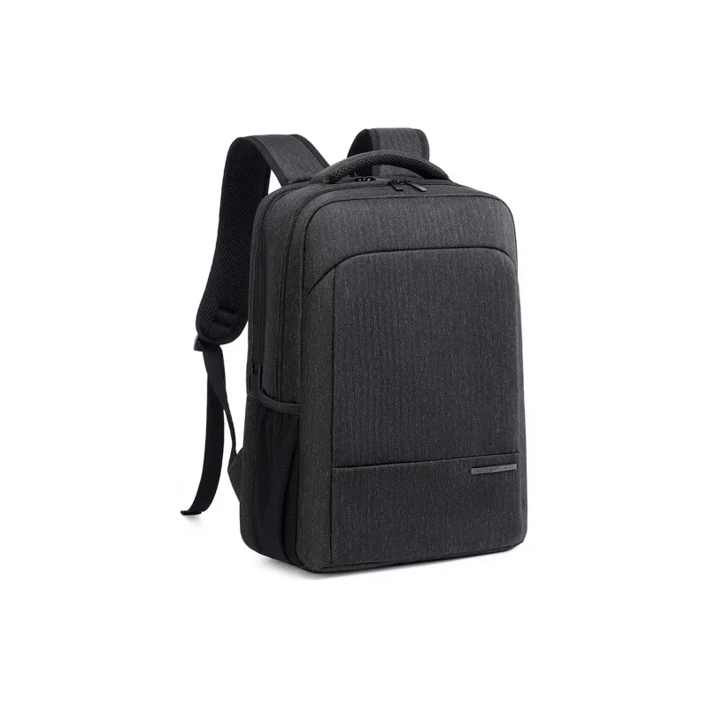 Victorian Traveler Oxford Backpack Laptop Bag Backpack Regular Unisex Graphite Black-2