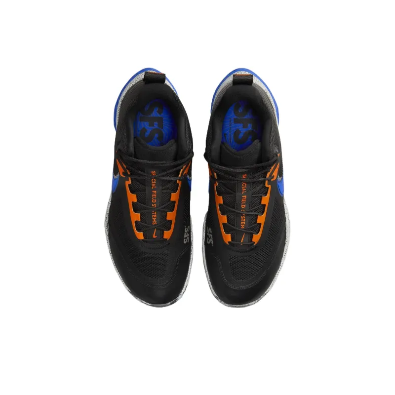 Nike React SFB Carbon Slip Resistant Low Top Mountaineering Hiking Shoes Men's Black Orange Blue-3