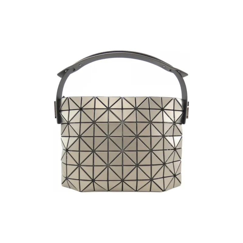 ISSEY MIYAKE Polyvinyl Chloride Resin Tote Bag, Shopping Bag, Handbag, Shoulder Bag Women's Metallic-4
