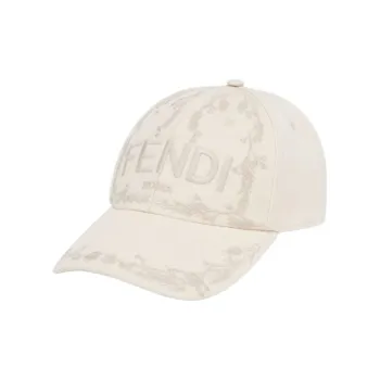 FENDI Logo embroidered Baseball Cap