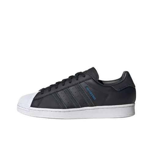 adidas originals Superstar Denim Pack - Black Bright Blue