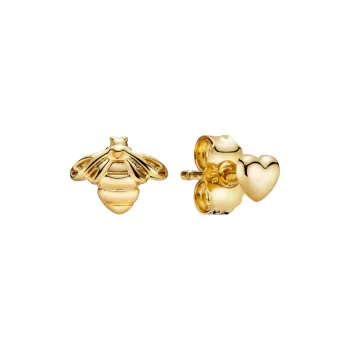 Pandora Stud Earrings Women's Yellow