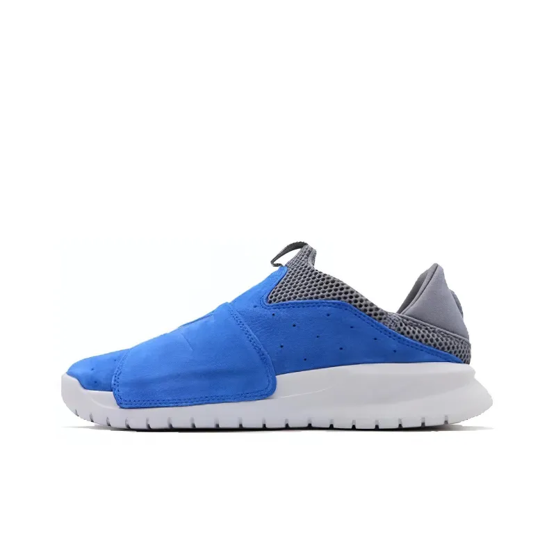 Nike Benassi Slip Durable Breathable Low Top Casual Shoes Men's Blue Gray-0